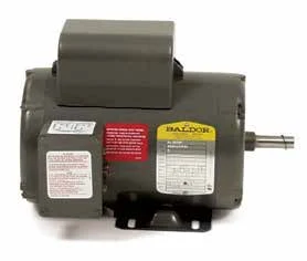 C Face ODP Motor, 5HP 208/230V 1-Phase 1725 RPM 184TC Frame